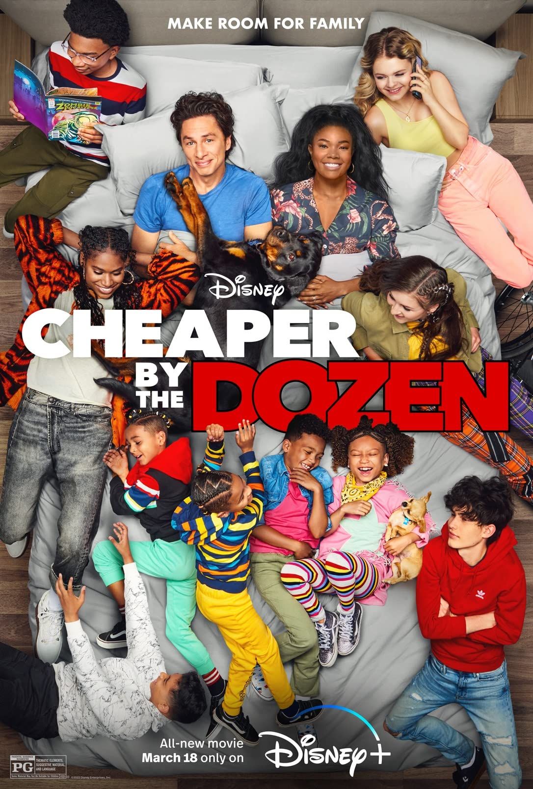 Cheaper by the Dozen (2022) Bengali [Voice Over] Dubbed WEBRip download full movie